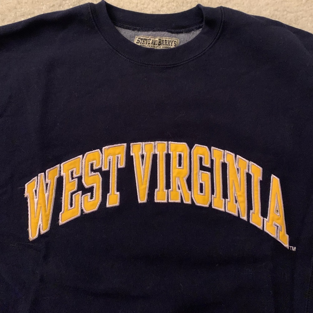 Vintage Navy West Virginia Sweatshirt
